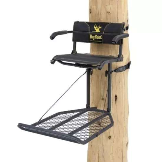 RE556 Rivers Edge Game Hunters Hang On Stand Tear Tuff XL Platform Lounger 