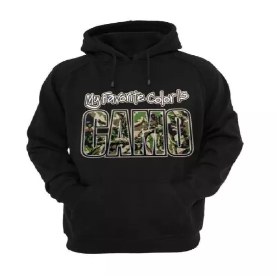 Women Black Hoodie Girls Hunt Too Happy Hunting Camo The New Black Sweatshirt 