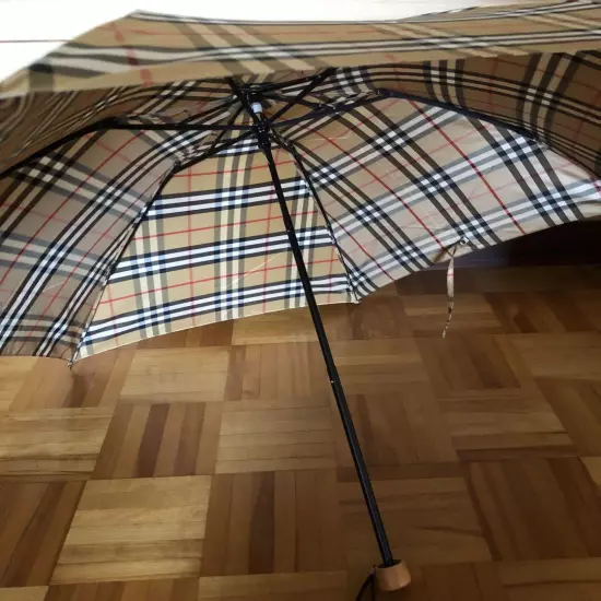 burberry folding umbrella