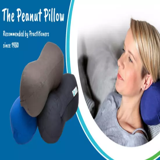 Peanut Pillow for Travel & Comfortable Neck Support