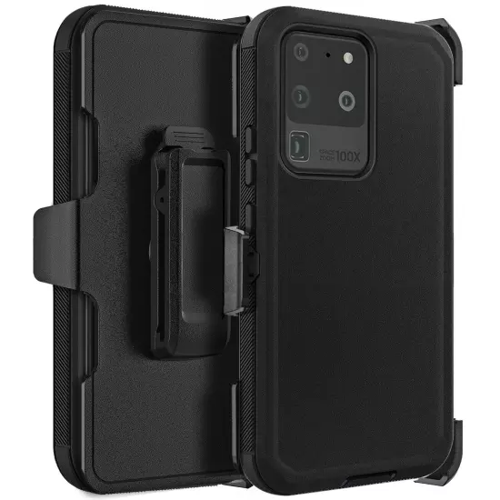 For Samsung Galaxy S20/S20+/Ultra/FE Heavy Duty Shockproof Case Cover Belt Clip