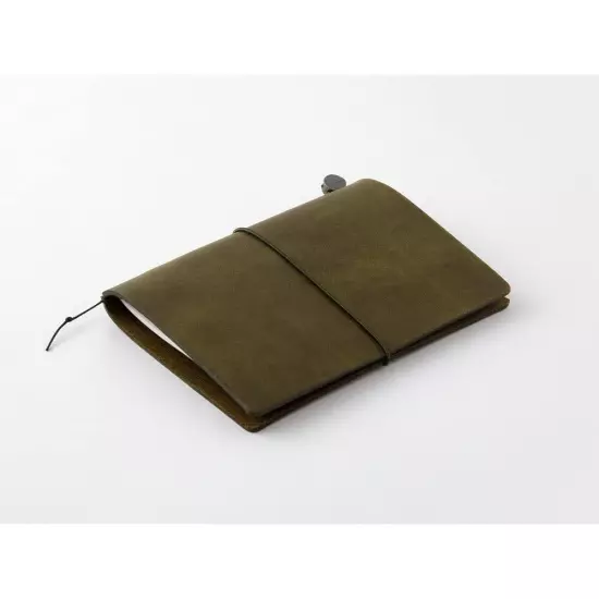 DESIGNPHIL Travelers Company Traveler's Note Passport Size Olive