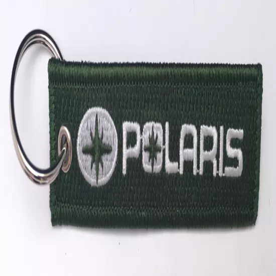 Polaris Embroidered Key Chain, for snowmobiles, off road, motorcycles, ATV 