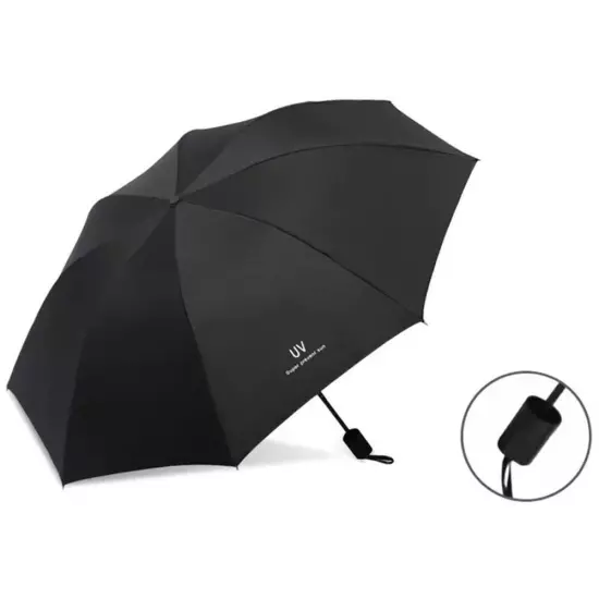 Anti-UV UPF50+ Automatic Open Umbrella Folding Umbrella 10 Rib Windproof Tr GXD