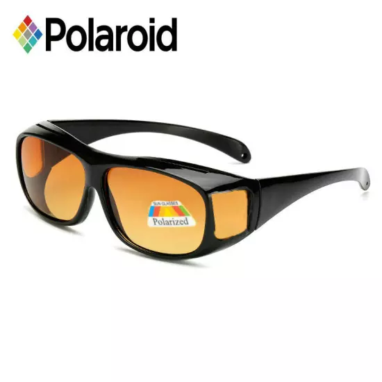 HD Night Driving Glasses Yellow Anti Glare Vision Tinted Unisex Sunglasses