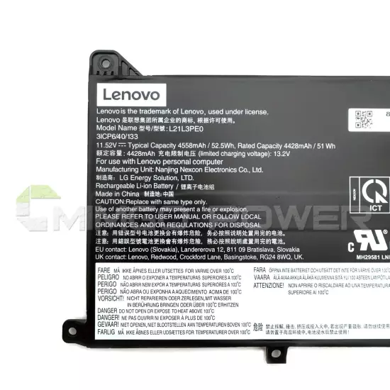 New Genuine L21C3PE0 L21L3PE0 Battery for Lenovo IdeaPad Flex 5 14IAU7 14IRU8