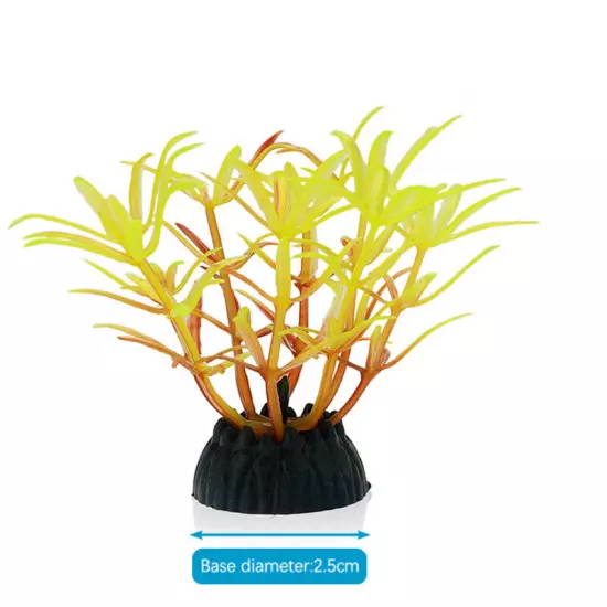 Aquarium Decorative Simulation Aquatic Plant Fish Tank Landscape Ornament Gra Sn