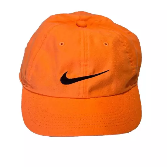 Nike Golf Men's Dri-Fit Orange Hat Adult Adustable Outdoors Jogging Cap