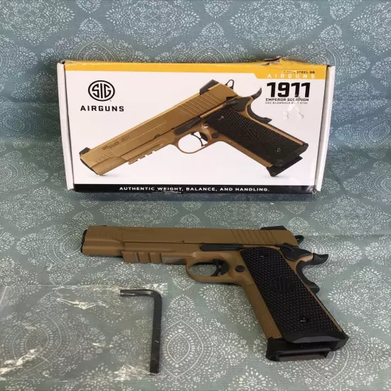 SIG SAUER 17 ROUND BB MAG 1911 EMPEROR SCORPION AIRGUN AIR-UD-1911ES-BB