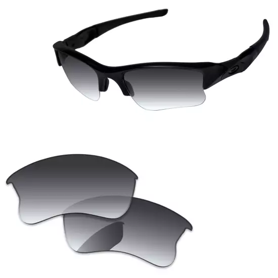 Lensology Polarized Replacement Lenses For-Oakley Flak Jacket XLJ Multi-Options