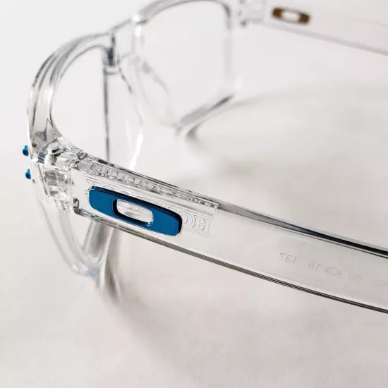 *AUTHENTIC* Oakley Holbrook XL Clear Blue Icons Replacement Frame Only OO9417