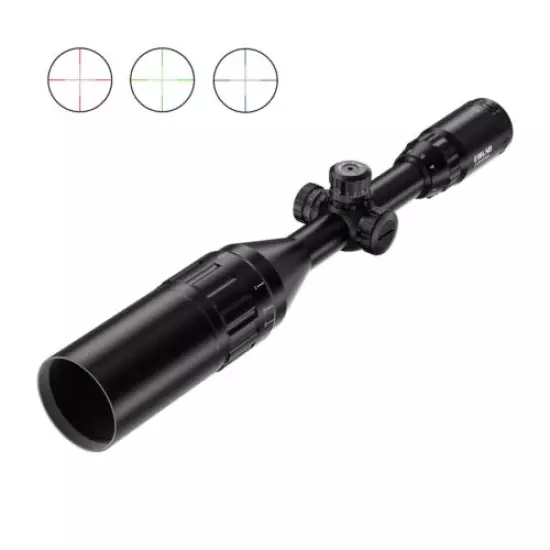 3-9X50mm Rifle Scope Blue Green Red Dot Sight 20mm/22mm Rail Mount for Hunting