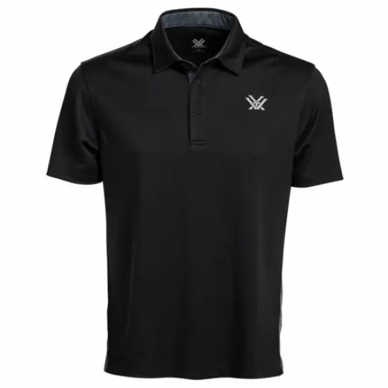 VORTEX Men's Coolmax UPF Protection Escape Velocity Short Sleeve Polo, 121-21