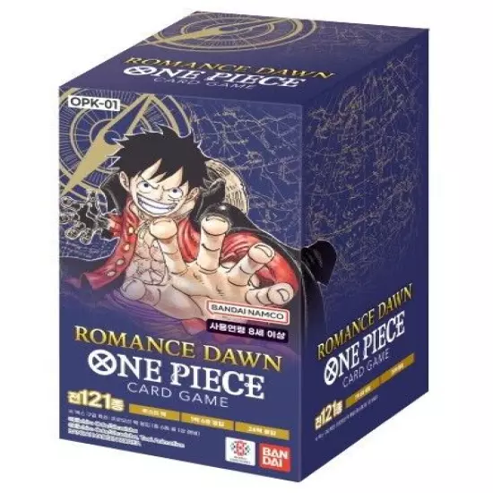 ONE PIECE CARD GAME ROMANCE DAWN OPK-01 1BOX Korean Ver.