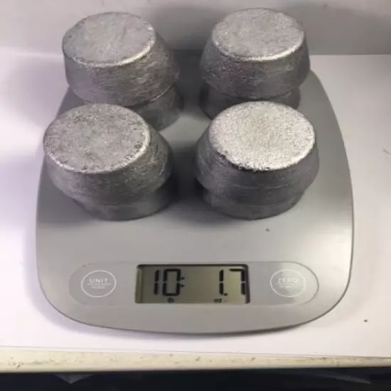 15+ Pounds of Pure Lead Ingots...Cleaned and Fluxed...FREE PRIORITY SHIPPING!