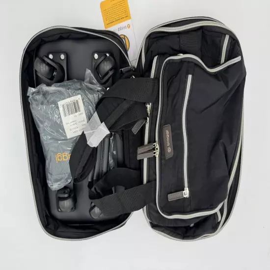 Zipsak Boost Foldable Underseat Carry on Expands to Full Size Black 15" - 20"