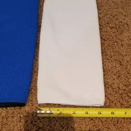 Mile High Waffle Golf Towels - (4 Towel Set) 21" x 5" 