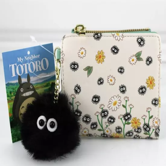 Her Universe Studio Ghibli My Neighbor Totoro Soot Sprites Charm Mini Wallet New