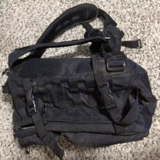 Midway USA Tactical MOLLE Day Assault Black Backpack (Used)