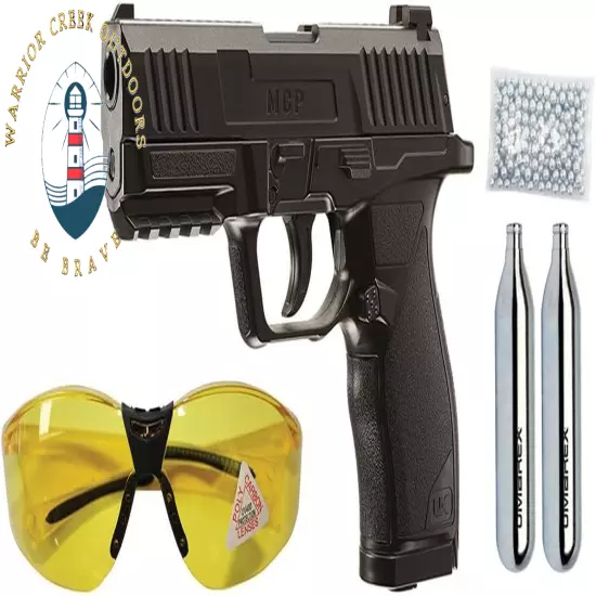 Umarex MCP .177 Caliber BB Gun Air Pistol Kit - Includes BBS, CO2 Cartridges, an