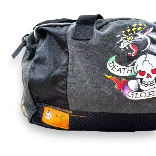 ED HARDY "Death or Glory" Hold-all Duffle Bag Travel Gym Tote 35