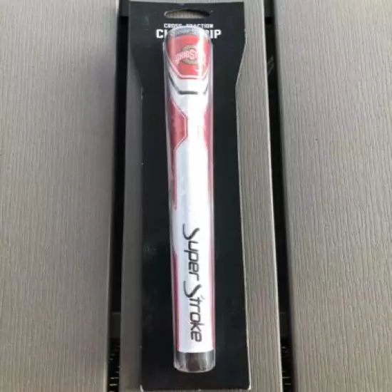  SuperStroke OHIO STATE BUCKEYES CLUB SWING GRIP New in Package NCAA LIC.