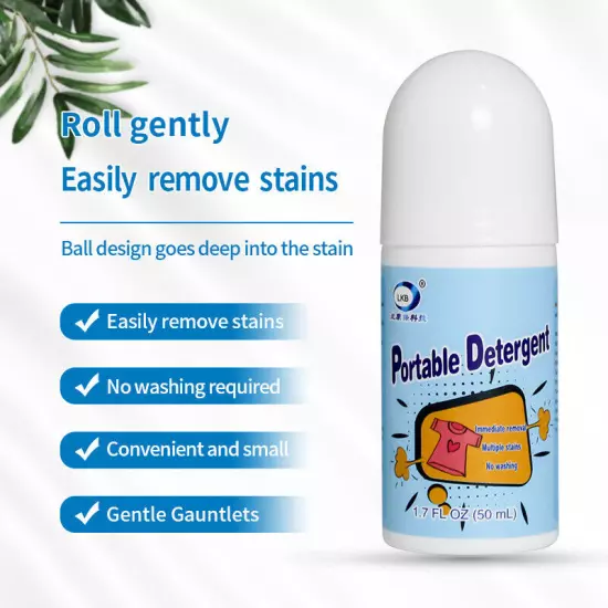 Magic Stain Remover-Rolling Bead, Removal Portable Emergency Stains No-wash√