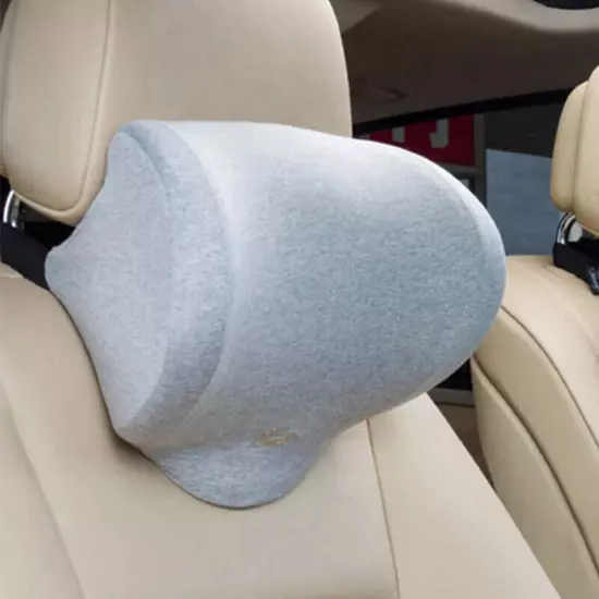 Memory Foam Car Neck Pillow Lumbar Back Support Car Headrest Cushion Seat Pillow