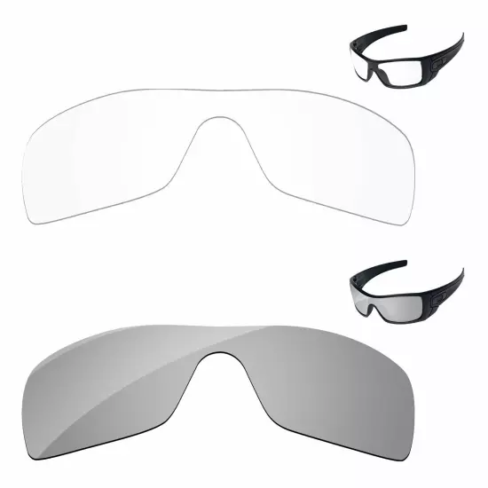 Lensology Polarized Replacement Lenses For-Oakley Batwolf OO9101 Multi-Options