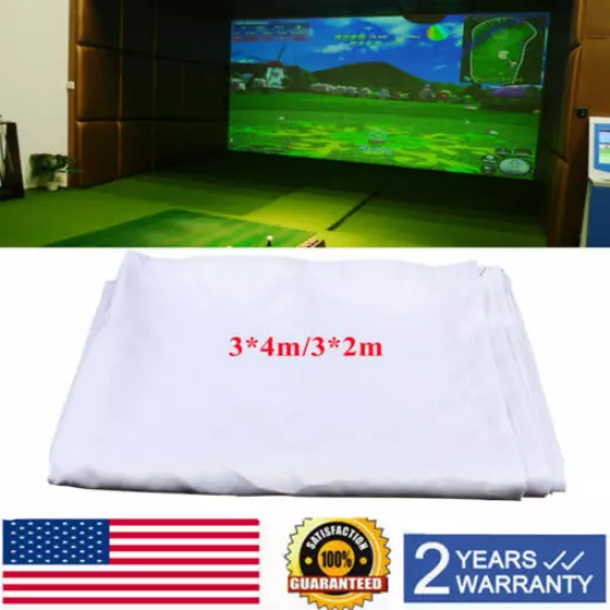 NEWEST Golf Ball Simulator Impact Display Projection Screen Indoor Game NEW