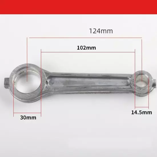 Optimize Your Air Pump's Performance with a Silver Tone Connecting Rod