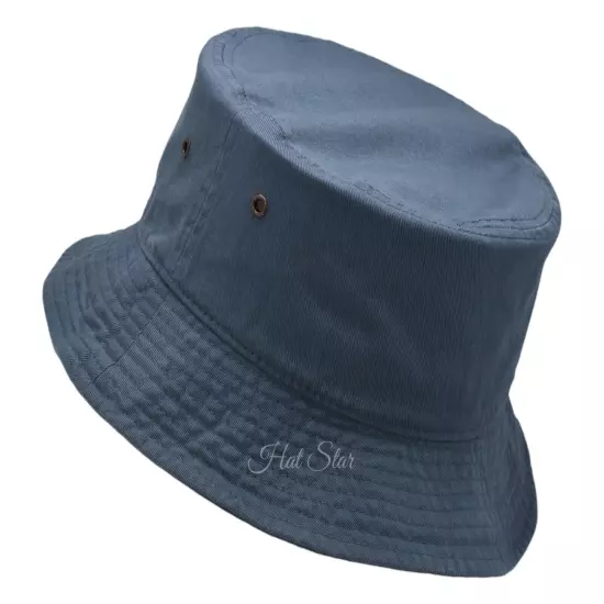 Bucket Hat Boonie Visor Hunting Fishing Outdoor Summer Cap Unisex 100% Cotton