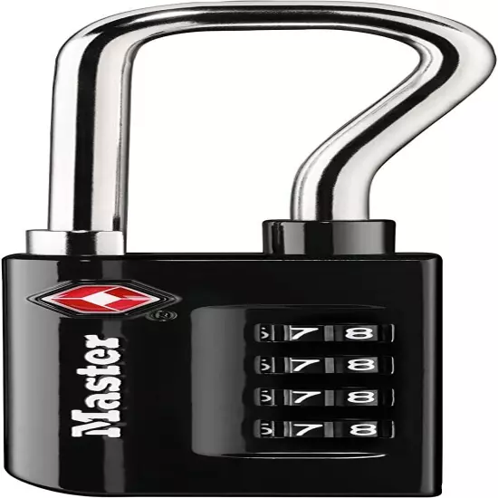 Master Lock Tough Travel Luggage Lock Resettable Combination TSA Approved 4696D