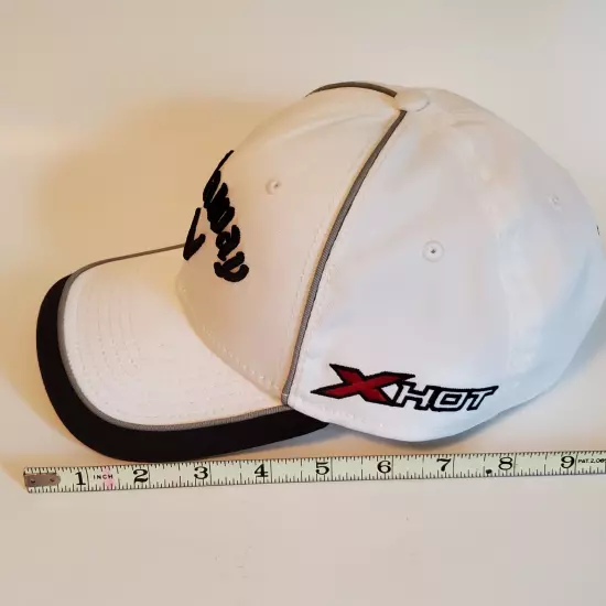 Callaway Golf Hat Odyssey X Hot Hex Black Tour White Adjustable New Era