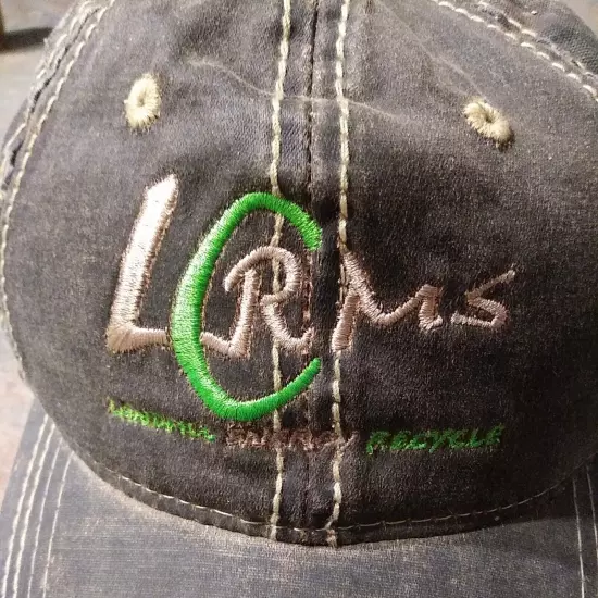 LCRMS landfill energy recycle Hat Mossy Oak Camo Vented Hook & Loop Adjustable