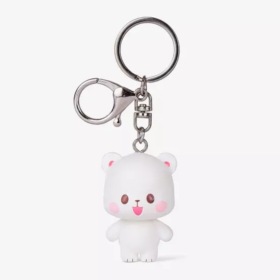 milkmochabear Milk and Mocha Enamel and Figurine Keychain [Choose Variation] NEW