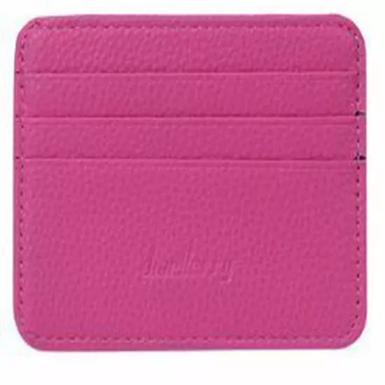 Leather Slim Minimalist Wallet for Men Women RFID Thin Credit Card Holder Wallet