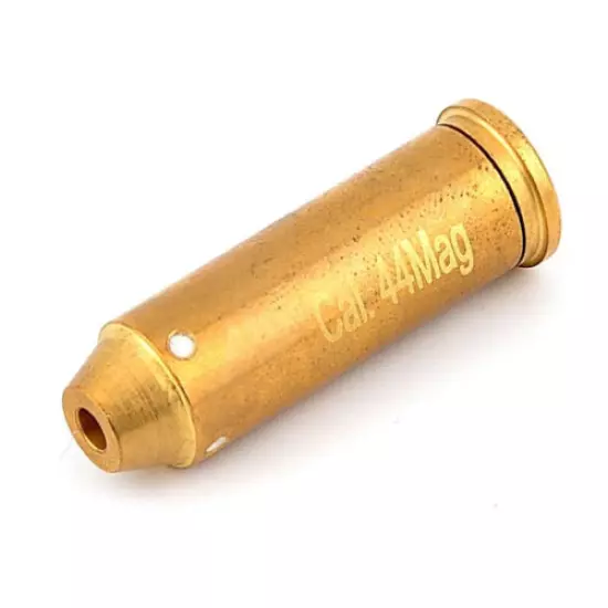 .44 Mag Laser Bore Sighter Red Dot Sight Brass Cartridge Bore Sight Caliber