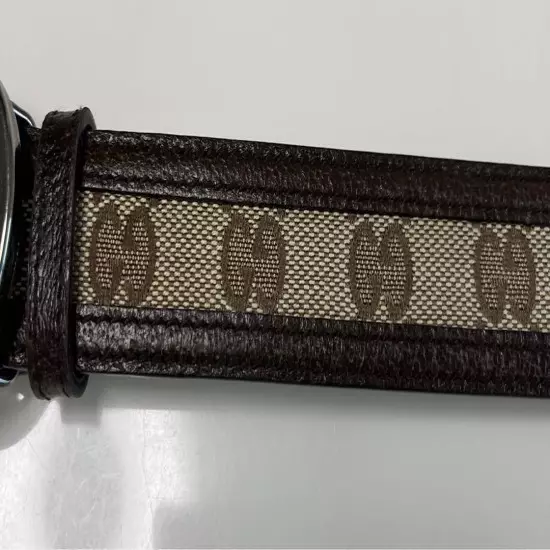 Beauty GUCCI Belt Interlocking GG Canvas Men