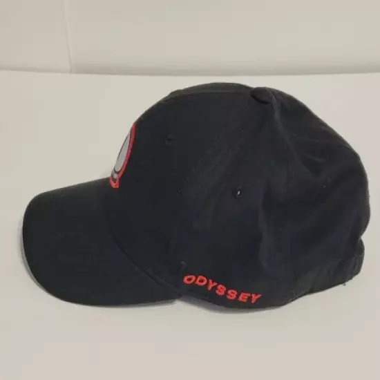 Odyssey black golf hat adjustable