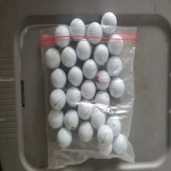 TaylorMade Tour Response Golf Balls Used 15 Per Auction SHIPS FREE!