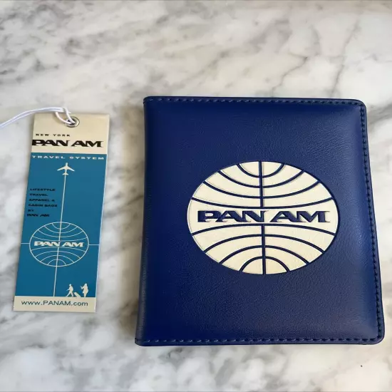 Pan Am Passport Holder Blue