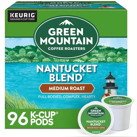 Nantucket Blend K-Cup Pods, Medium Roast, 96 Count (4x24)