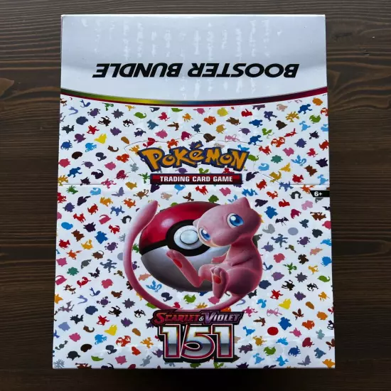 Pokemon Scarlet & Violet 151 Booster Bundle Factory Sealed DISPLAY! 10 Bundles! 