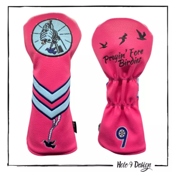 Prayin' Fore Birdies 3 Wood Cover