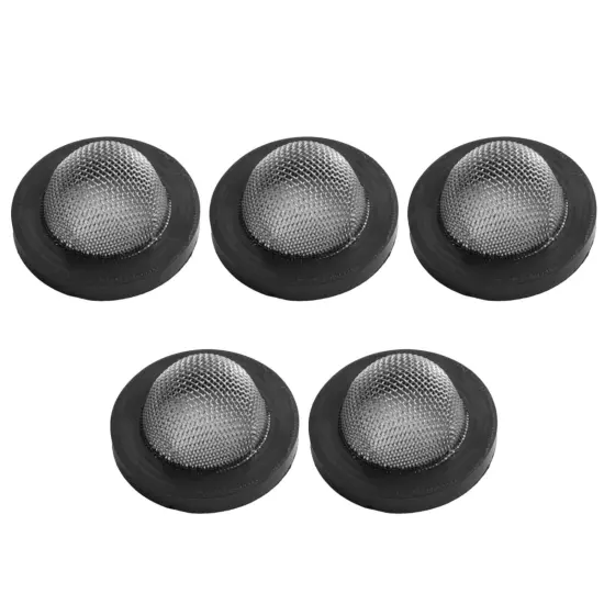 5Pieces Garden Hose Washing Machine Pressure Washer Inlet Intake Filter Screen