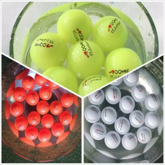 A99 Golf Floating Ball Floater Float Water Range Practice Training Balls Fun Lot