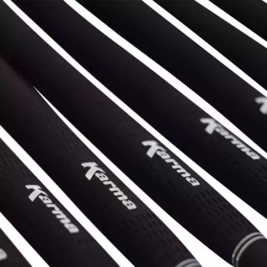 13 Piece Men's Midsize Golf Grips Pro Velvet Karma Black Mid size Grip Set Pack