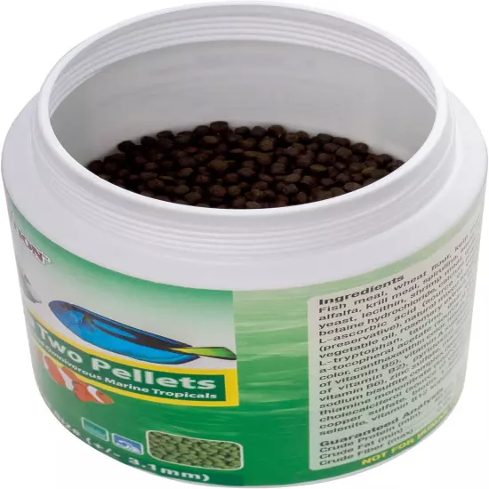 Ocean Nutrition Formula Two Pellets 14-Ounces (400 Grams) Jar - Medium Pellet Si