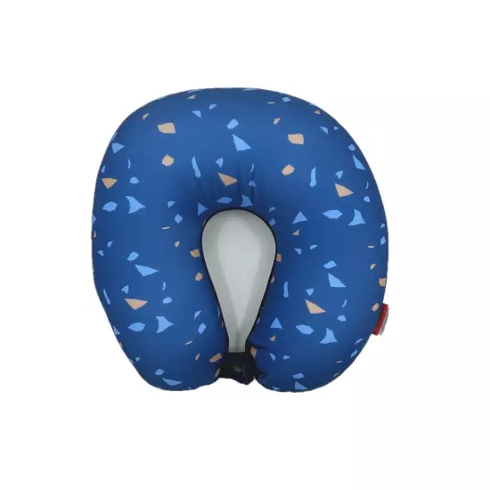 Colorful U Shaped Travel Pillow Neck Support Head Rest Airplane Sleep Cushion